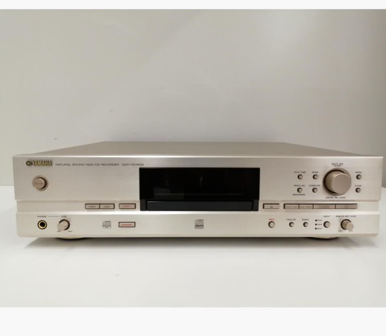 YAMAHA CDR-HD1500 HDD CD Recorder Player Confirmed Operation YAMAHA CDR-HD1500 HDD CD Recorder Player Confirmed Operation