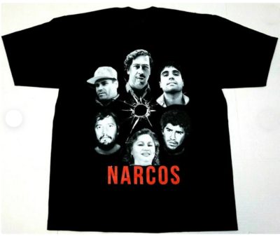 Narcos maglietta sale