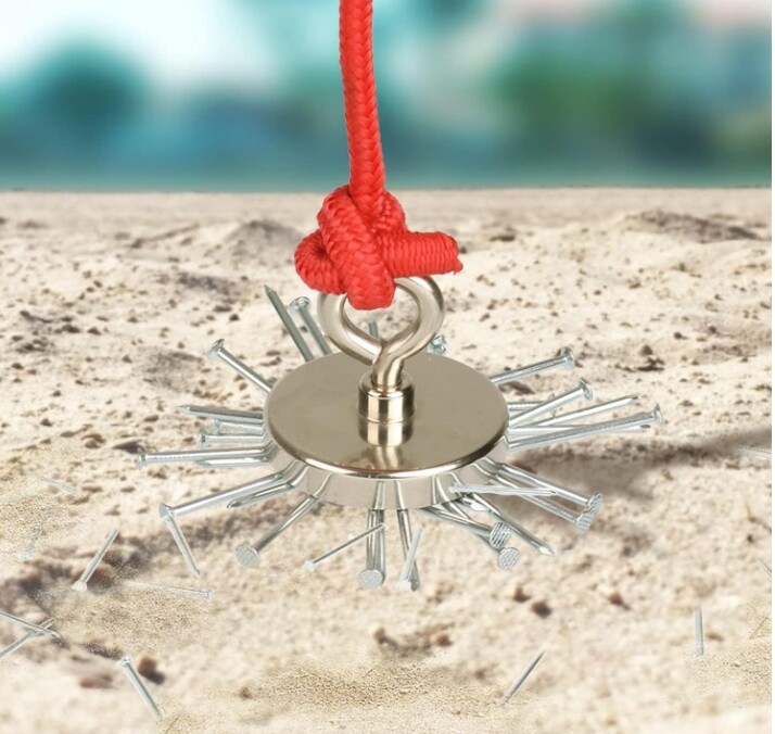 Large Fishing Magnets strong Neodymium super Rare Earth Magnet hooks 150-1600Lbs