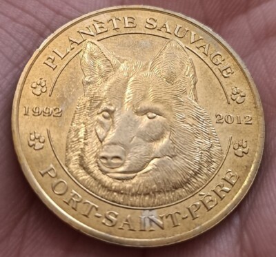 MDP 44 PLANÈTE SAUVAGE 1992 - MAIRIE MÉDAILLE Jeton Touristique 2012