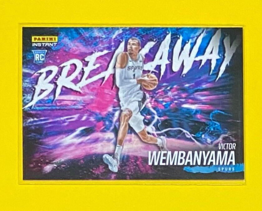 2023-24 Panini Prizm Victor Wembanyama Rookie Card Purple