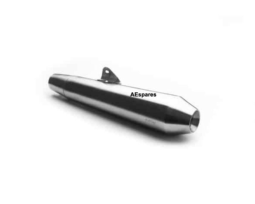 Fits Royal Enfield Interceptor 650cc Exhaust Silencer Pair S S Matt Finish  