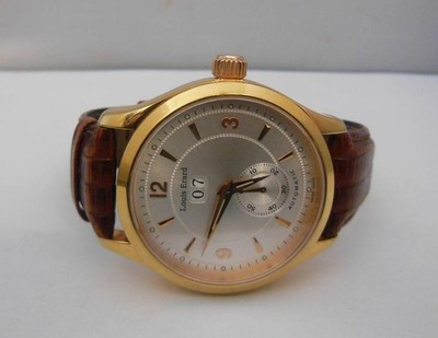 louis erard multifufuction automatic 42202 swiss watch 34 jewel
