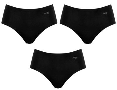 SLOGGI ZERO ONE Midi Briefs Size XL (16-18) Pack of 3 Black RRP £63