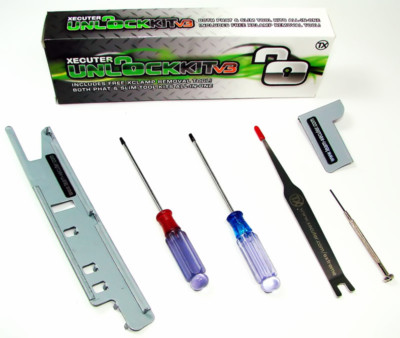Xecuter Xbox 360 X-Clamp Removal Tool Kit Fat & Slim Case Unlock Executer