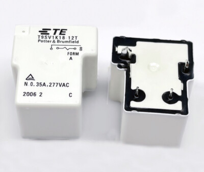 2PCS TE T9SV1K18-12T Power Relay  35A  277VAC 4Pins Form A