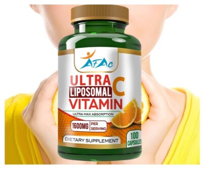  Vitamin C  1600 mg Support the Immune System 100 capsules Antioxidant vitaminaC