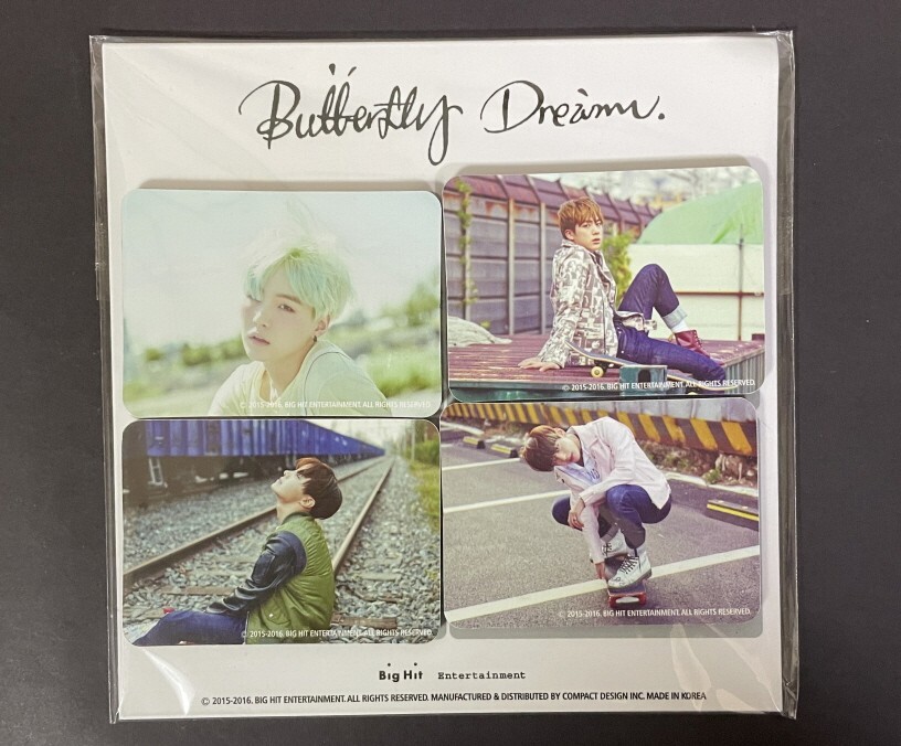 BTS Butterfly Dream MAGNET マグネット V テヒョン BTS-BUTTERFLY DREAM EXHIBITION MAGNET SET B | eBay