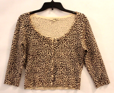 Leopard print cardigan forever best sale 21