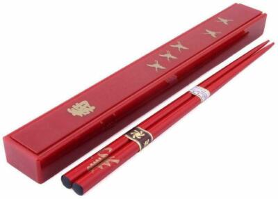 Japanese Portable Travel Reusable Chopsticks Plastic Case Made in Japan