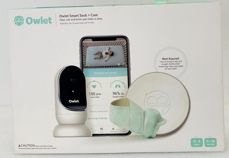 Owlet Dream Duo 2 Smart Baby Monitor Bundle: FDA-Cleared Dream