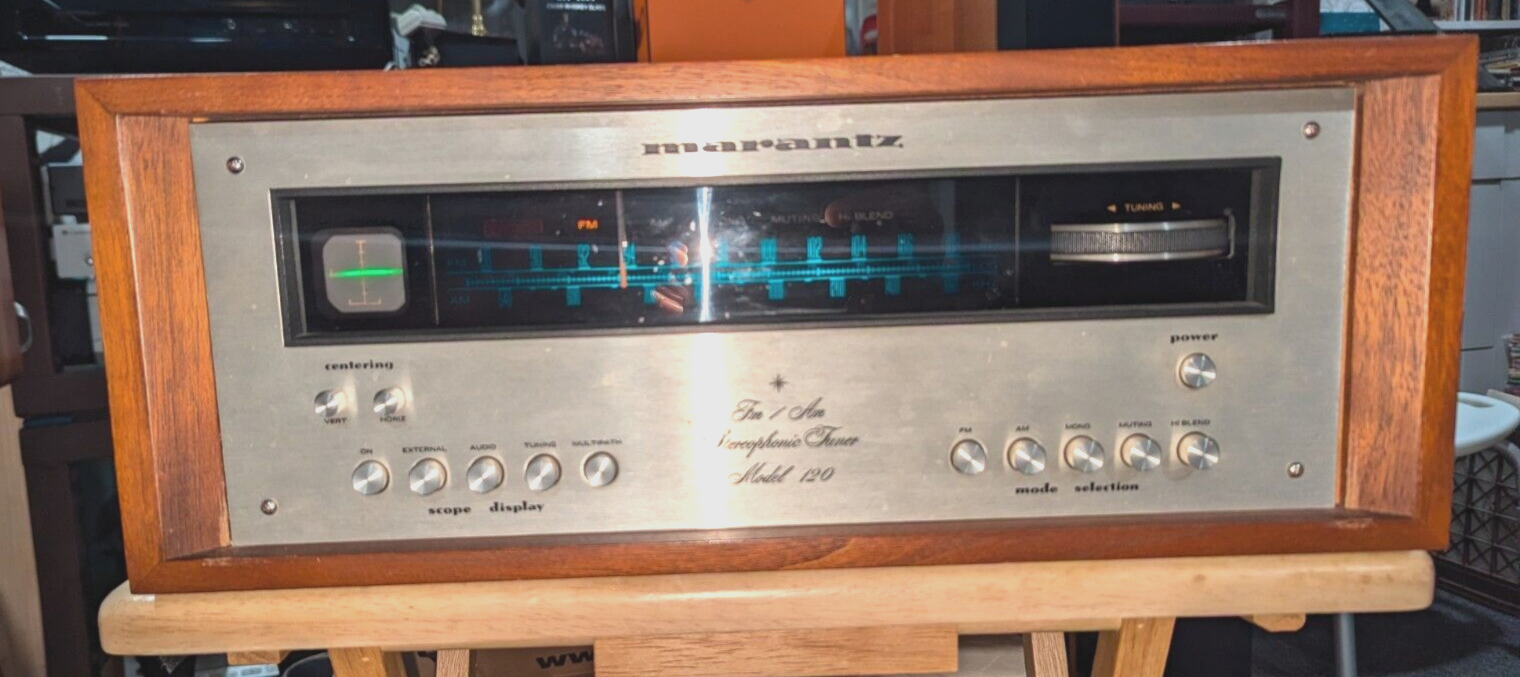 マランツモデル120Bステレオチューナー美品 MARANTZ 120b
