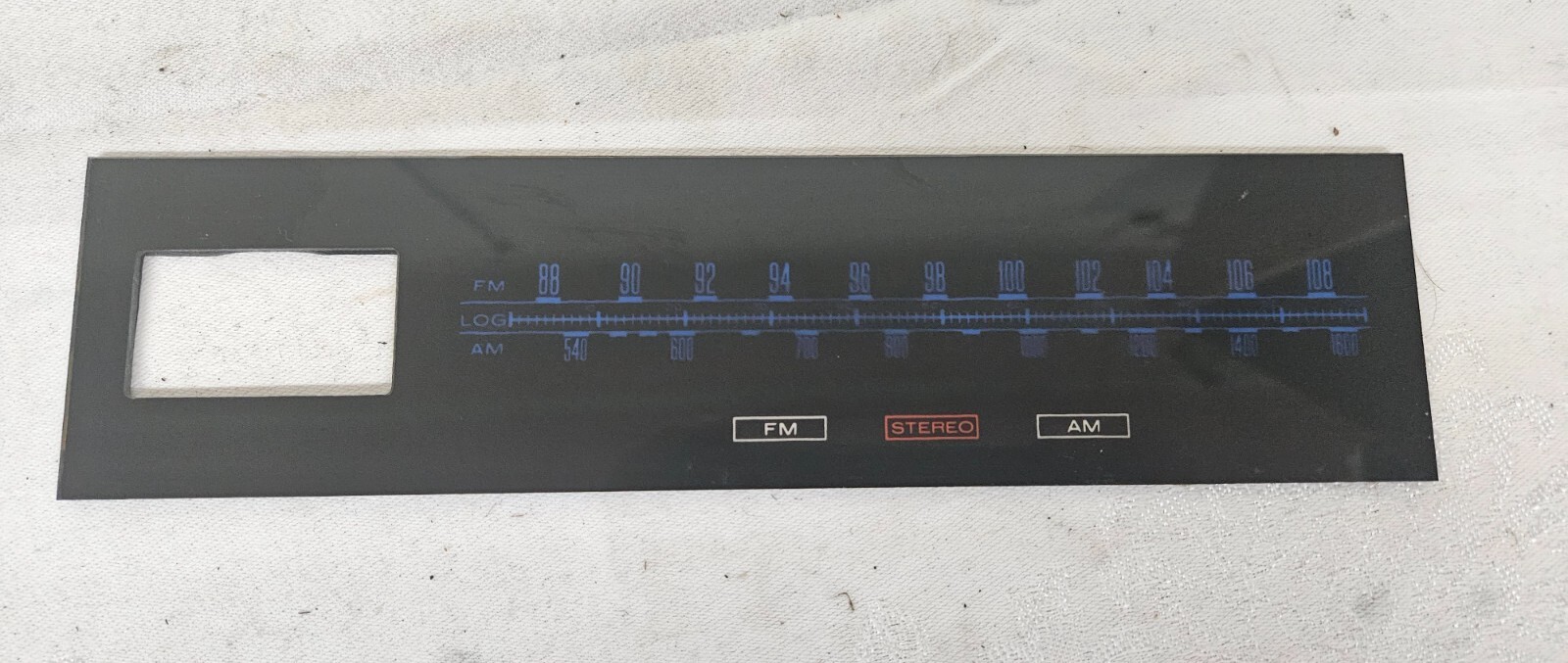 MARANTZ Model 104 Stereophonic Tuner Front Radio Dial Plexi Window