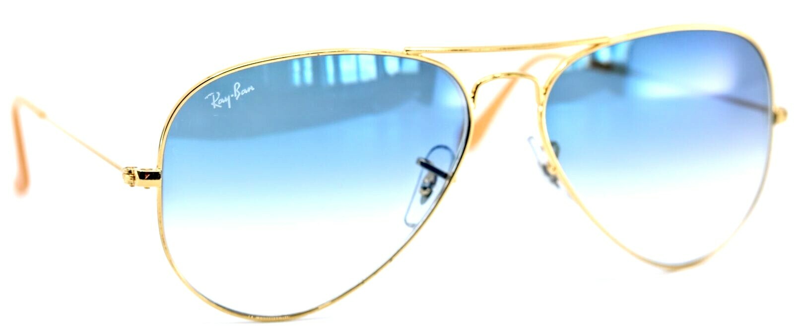 Ray Ban RB3025 001/3F Gold Aviator Large Sunglasses FRAME ONLY 5814