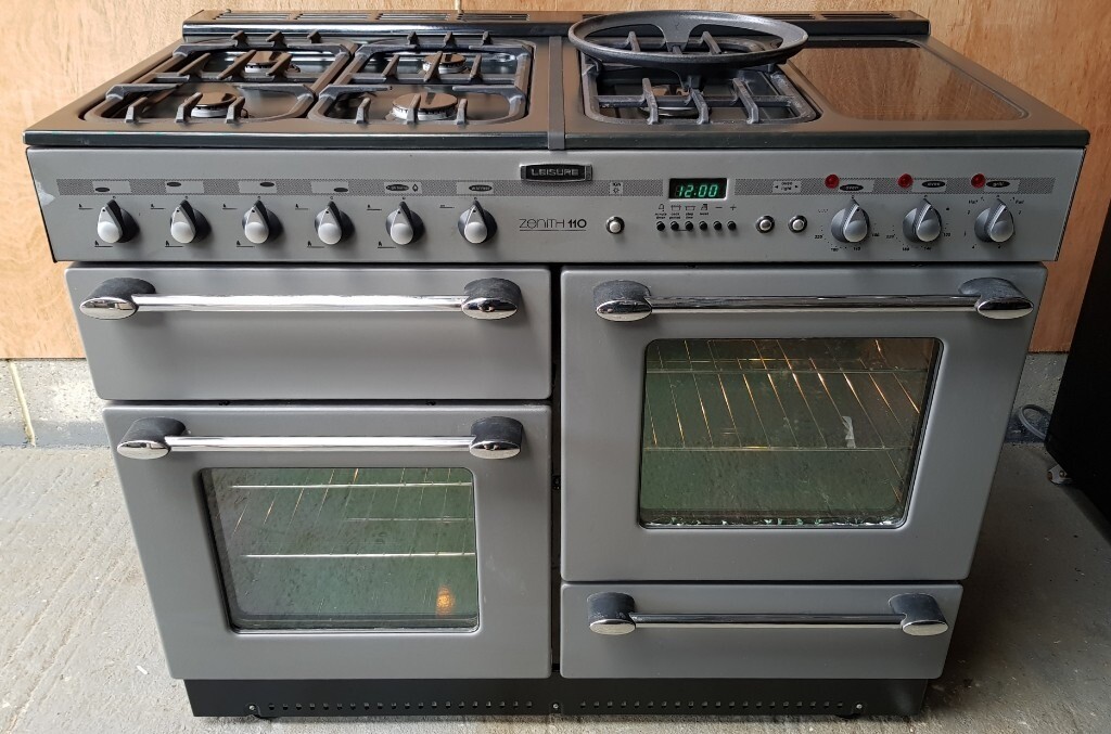 Leisure rangemaster 110 dual fuel grey range cooker DELIVERY AVAILABLE in Sevenoaks, Kent