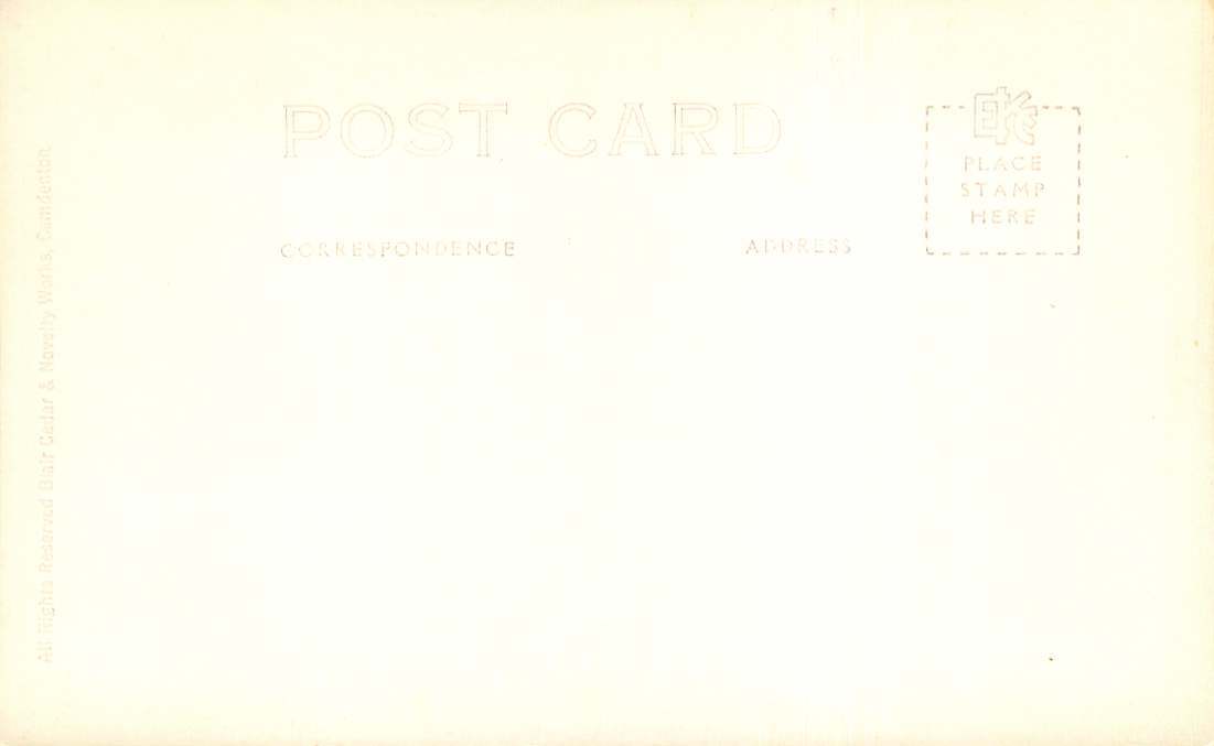 Real Photo Postcard North Hall, Missouri Baptist Assembly, Hollister, Missouri