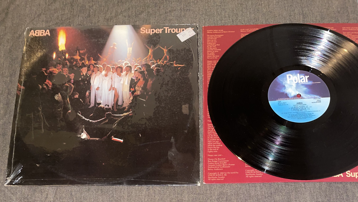 欧LP ABBA Super Trouper POLS322 Polar, Polar /00260 Amazon.com: Super Trouper: CDs & Vinyl