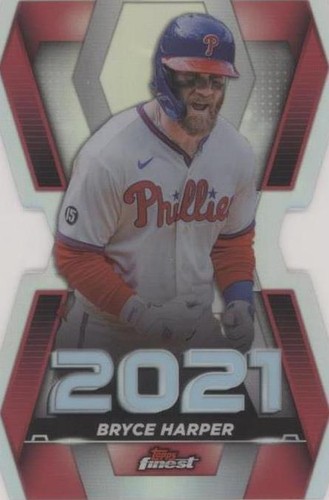 2022 Topps Finest - Bryce Harper #FCY-BH