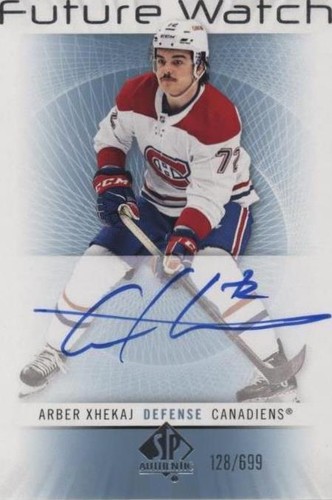 2022-23 SP Authentic - Arber Xhekaj #RFWA-AX