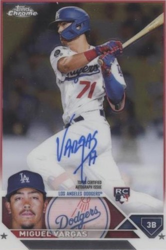 2023 Topps Chrome - Miguel Vargas #RA-MVA
