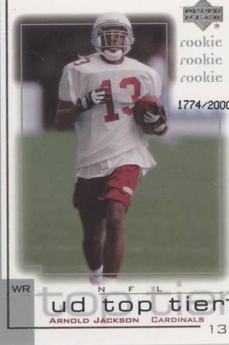 2001 Upper Deck UD Top Tier Arnold Jackson #181
