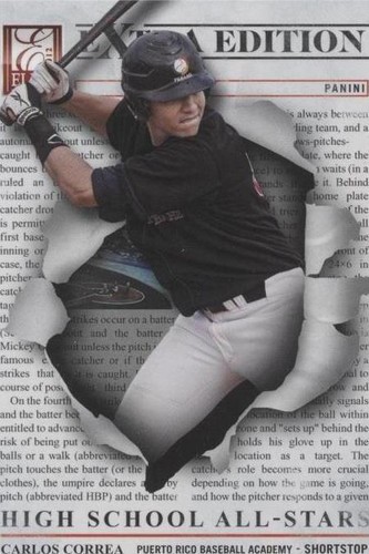 2012 Elite Extra Edition - Carlos Correa #1
