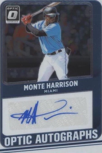 2021 Panini Donruss Optic - Monte Harrison #OA-MH