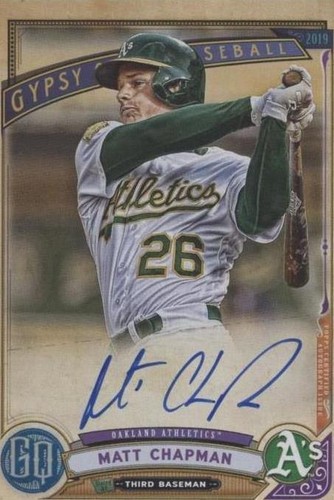 2019 Topps Gypsy Queen - Matt Chapman #GQA-MC