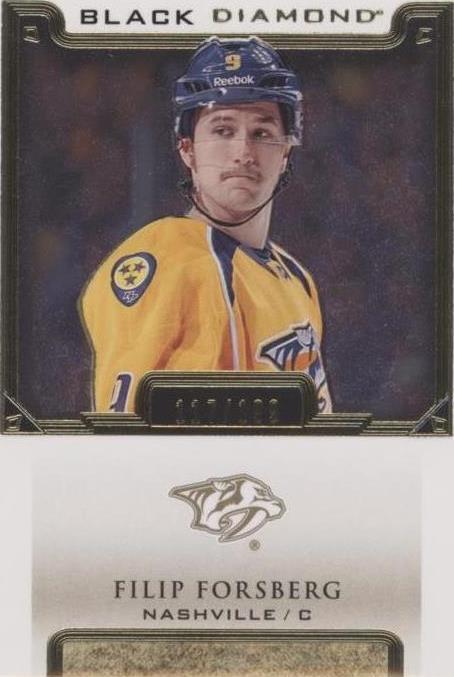 2015-16 Upper Deck Black Diamond - Filip Forsberg #BDB-FF