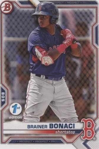 2021 Bowman Draft 1st Edition - Brainer Bonaci #BD-54