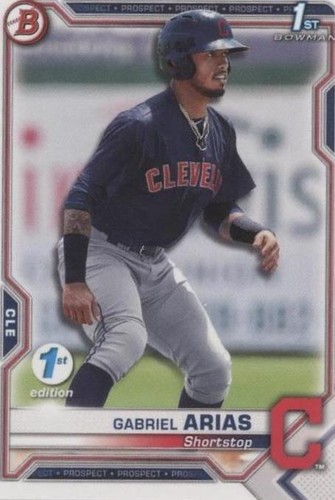 2021 Bowman 1st Edition - Gabriel Arias #BFE-89