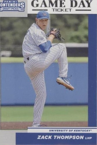 2019 Panini Contenders Draft Picks - Zack Thompson #20