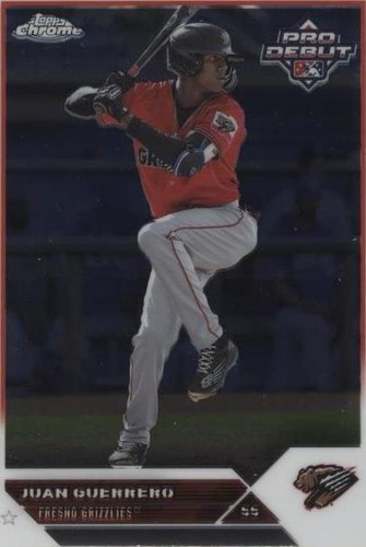 2023 Topps Pro Debut - Juan Guerrero #PDC-158