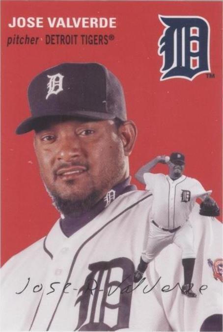 2012 Topps Archives - Jose Valverde #37