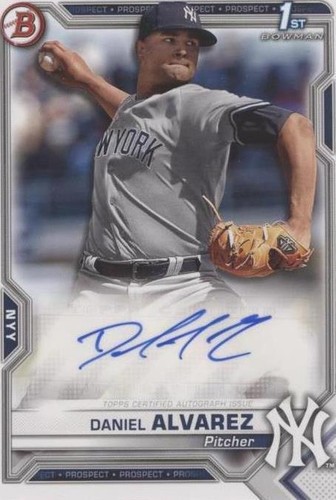 2021 Bowman - Daniel Alvarez #PAPR-DA