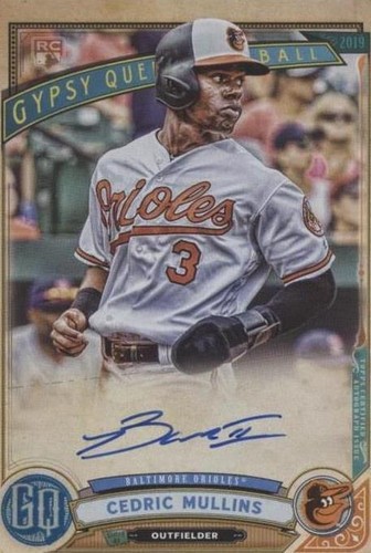 2019 Topps Gypsy Queen - Cedric Mullins #GQA-CMU