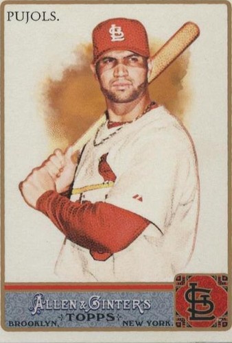 2011 Topps Allen & Ginter's - Albert Pujols #100