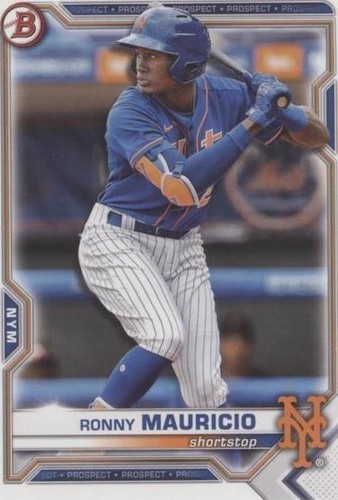 2021 Bowman Draft - Ronny Mauricio #BD-52