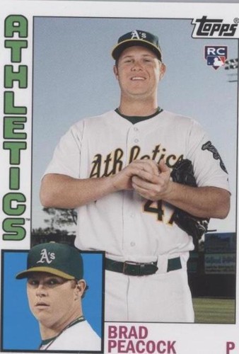 2012 Topps Gold Futures #GF-36 Brad Peacock Oakland Athletics | eBay