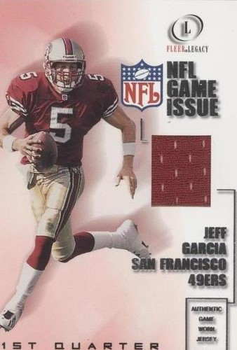 2001 Fleer Legacy Jeff Garcia #GI-JG