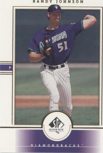 2000 SP Authentic - Randy Johnson #58
