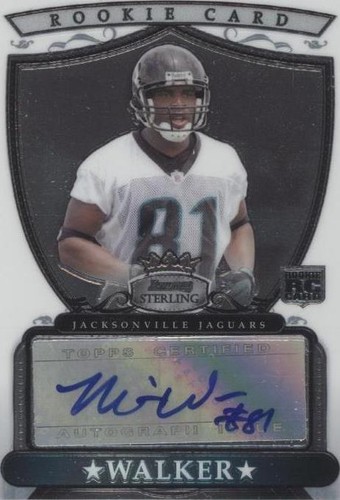 2007 Bowman Sterling Mike Sims-Walker #BSRA-MW