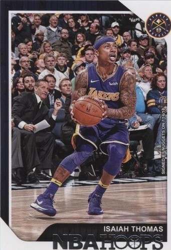 2018-19 Panini NBA Hoops - Isaiah Thomas #195