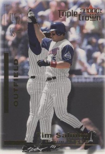 2001 Fleer Triple Crown - Tim Salmon #25