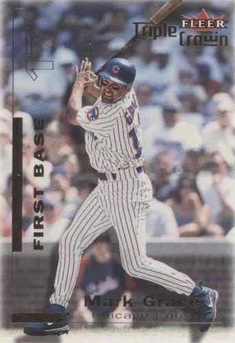 2001 Fleer Triple Crown - Mark Grace #120