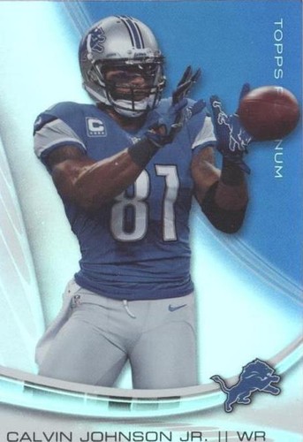 2013 Topps Platinum Calvin Johnson #77