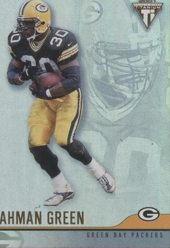 2001 Pacific Private Stock Titanium Ahman Green #51