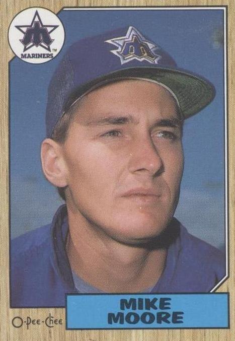 1987 O-Pee-Chee - Mike Moore #102