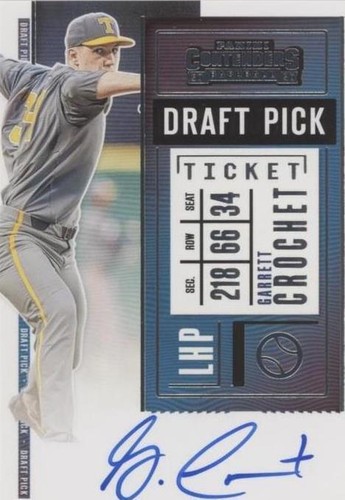2020 Panini Contenders - Garrett Crochet #DPT-GC