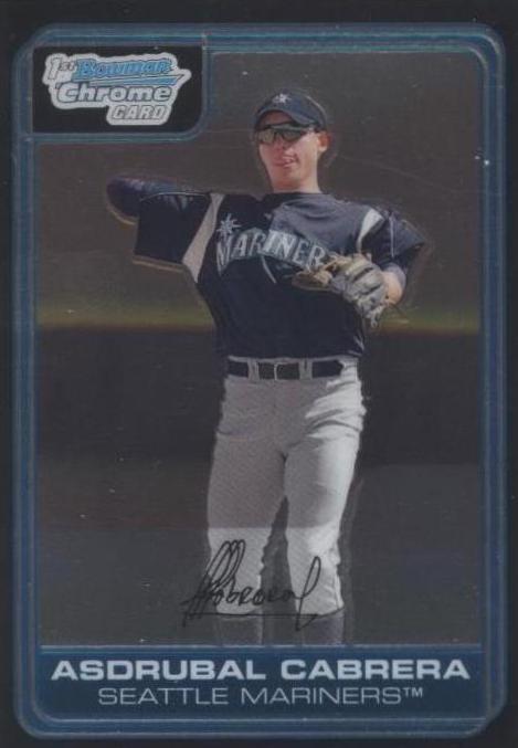 2006 Bowman Chrome - Asdrubal Cabrera #BC87